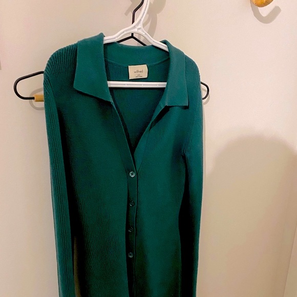 Wilfred XXS COVE dress in scarab - Picture 2 of 5